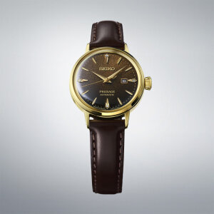 Seiko Damenuhr SRE020J1 Presage Automatik Cocktail Time mit Diamanten