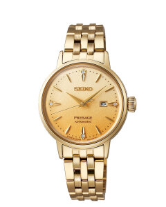 Seiko Damenuhr SRE018J1 Presage Automatik Cocktail Time...