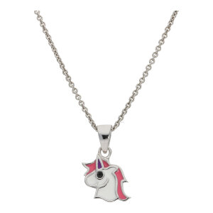 Ketten Anhänger Einhorn 925 Silber Kinder bunt...