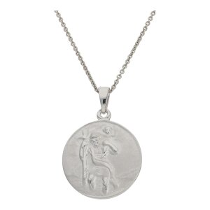 Christophorus Ketten Anhänger 925 Silber JL10-02-3748