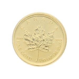 Goldmünze Canada Maple 1/10 Unze 999,9 Feingold...