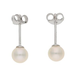 Perl Ohrstecker Damen 925 Silber...