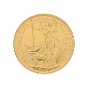 Goldmünze 916 Britannia 1 Unze Feingold 999,9...