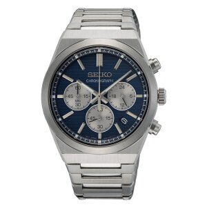 Seiko Herren Uhr Chronograph SSB453P1 Edelstahl