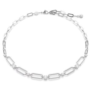 Swarovski Halskette Constella 5683360 Weiß, Rhodiniert