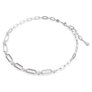 Swarovski Halskette Constella 5683360 Weiß, Rhodiniert
