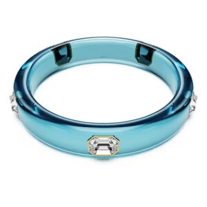 Swarovski Armreif Dulcis 5714390 Oktagon-Schliff, Blau,...