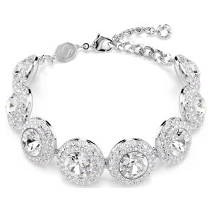 Swarovski Armband Una Angelic 5735343 Weiß, Rhodiniert