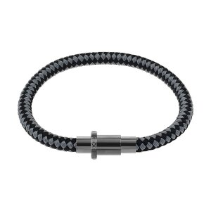 Joop! Herren Armband 2040568 Leder, Edelstahl,...