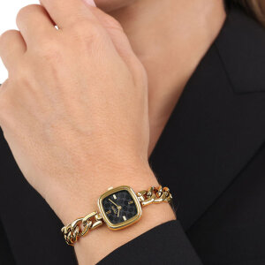 Joop! Damenarmbanduhr 2038611 Edelstahl, Quarzwerk, Gold