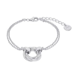 Joop! Damen Armband 2040544 Silber 925, rhodiniert, Zirkonia