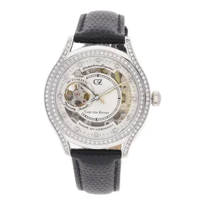 Carl von Zeyten Damen Uhr CVZ0069WHS Seewald Automatik...