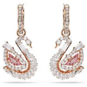 Swarovski Ohrhänger Schwan 5732415 Pavé,...