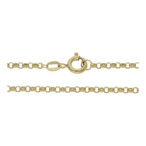 Goldkette 333 Damen Erbsmuster Second Hand wie neu...