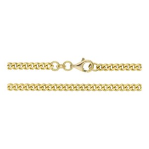Goldkette 375 Damen Panzer massiv Second Hand wie neu...
