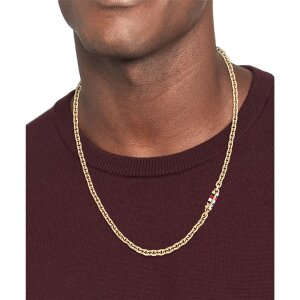 Tommy Hilfiger Herren Halskette 2790651 Edelstahl, Gold...