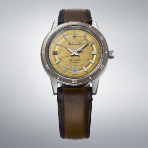 Seiko Herrenuhr Presage Style60s Automatic SRPL75J1...
