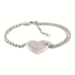 Tommy Hilfiger Damen Armband 2780928 Edelstahl, Zirkonia,...