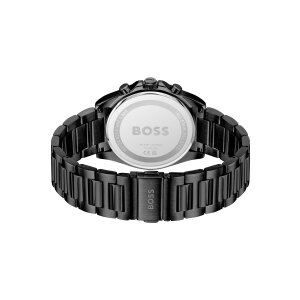 Boss Herrenuhr 1514291 Edelstahl, Schwarz