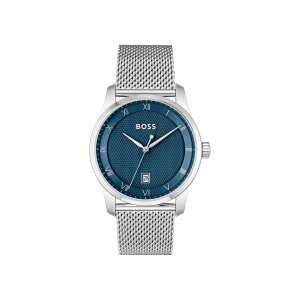 Boss Herrenuhr 1514115 Edelstahl, Blau