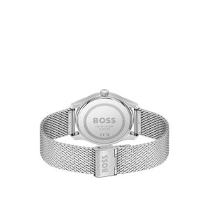 Boss Herrenuhr 1514115 Edelstahl, Blau