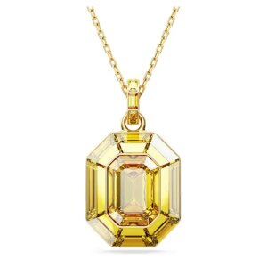 Swarovski Halskette Lucent 5708781 Achteckform, Gelb,...