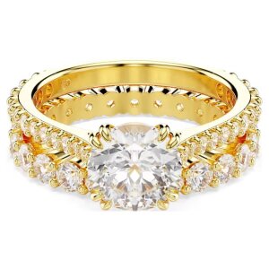 Swarovski Stilla Ring 5693507 Rundschliff, Weiß,...
