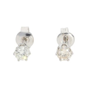Diamant Ohrstecker Weißgold 585 ca. 0,5 ct Second...