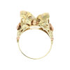 Trachtenring Grandl 585 Gold/Rotgold Handarbeit 25325993 Second Hand getragen