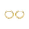 Creolen 585 Gold Second Hand 25325991 getragen wie neu 6,8 mm breit