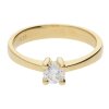 JuwelmaLux Ring Gelbgold 585er 14 Karat mit Brillant 0,35 Carat JL07-0028-10