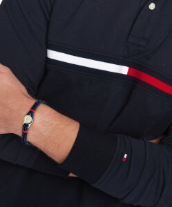 Tommy Hilfiger Lederarmband geflochten Herren 2790691