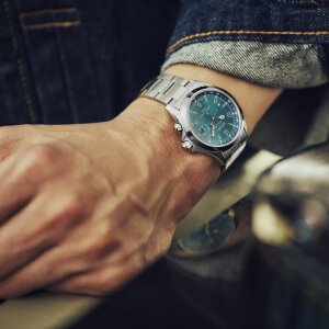 Seiko Herrenuhr Prospex LAND Alpinist Automatik SPB503J1 Edelstahl, Blau