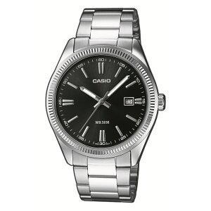 Casio Herrenuhr MTP-1302PD-1A1VEF Quarz, Schwarz