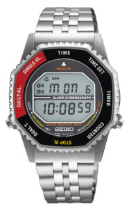 Seiko Herrenuhr Klassik Digital Chronograph SMGG19P1...