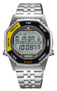 Seiko Herrenuhr Klassik Digital Chronograph SMGG17P1...
