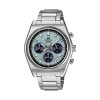Casio Chronograph Unisex Uhr EFB-730D-2BVUEF Edelstahl, Türkis