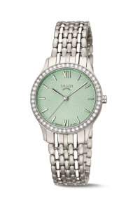 Boccia Damenarmbanduhr 3376-01 Titan, Glaskristallsteine,...