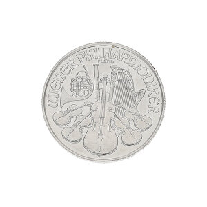 Platinmünze 1/25 Unze Platin Wiener Philharmoniker...