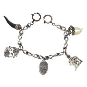 Charivari Kette Damen, Herren echt Silber Second Hand...
