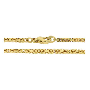 Königskette Gold massiv 585 14 Karat Second Hand...