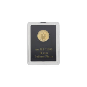 MDM Goldmünze 585 Gold 0,5 Gramm 50 Jahre...