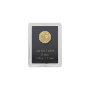 MDM Goldmünze 585 Gold 0,5 Gramm 375. Todestag...