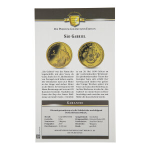MDM Goldmünze 585 Gold 0,5 Gramm São Gabriel GM-2025-90