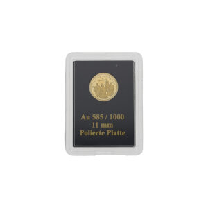 MDM Goldmünze Gold 585 Musik von Barbados 0,5 Gramm...