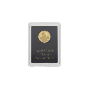 MDM Goldmünze 585 Gold 0,5 Gramm Karl IV. GM-2025-92