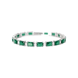 Mabina Armband 925 Silber 533941 Zirkona, Grün