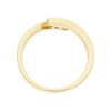 JuwelmaLux Ring Gelbgold 750er 18 Karat mit Brillant 0,15 ct. JL10-07-0094