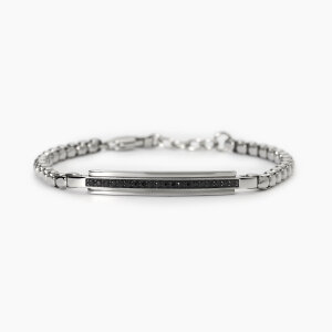 2 Jewels Armband Venezianer 232474 Edelstahl, Kristalle,...