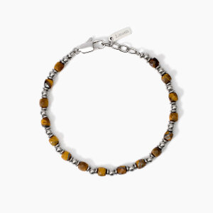2 Jewels Armband 232645 Edelstahl, Tigerauge